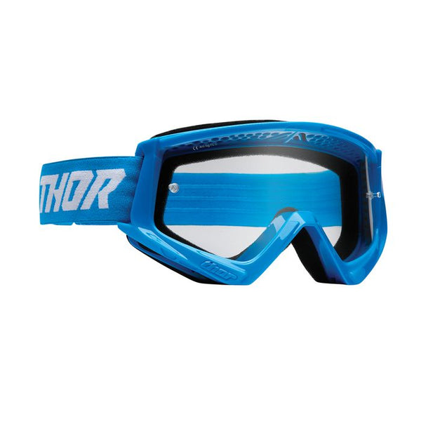 Thor MX Goggles S23 Combat Racer Blue white