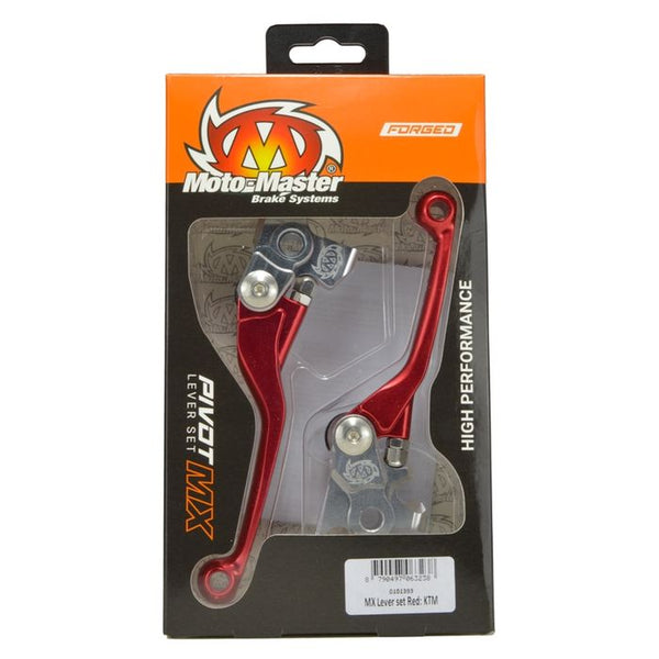 Moto Master MX Pivot Lever Set Red Gasgas Husqvarna