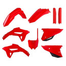 Rtech Plastics Kit 7 Piece Includes Airbox Covers & Fork Protectors CRF250R 2022 CRF450R 21-22 Red