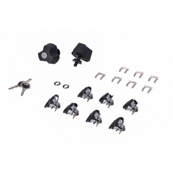 Sw Motech Anti-theft Protection For Pro Side Carrier. Quick-lock Function. 9 Matching Locks, 2 Keys.