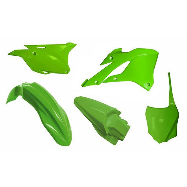 Rtech Plastics Kit 5 Pieces Kawasaki KX85 KX100 KX112 22-23 Green