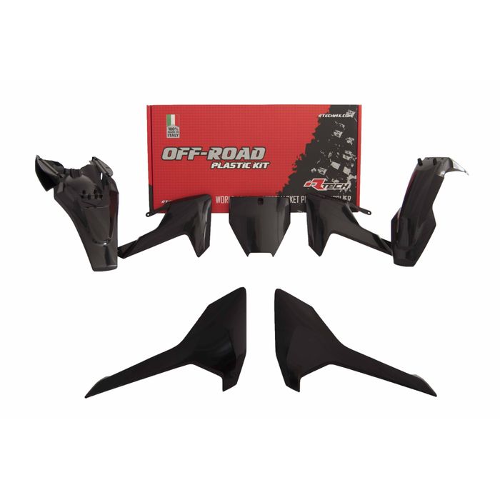 Rtech Plastics Kit Husqvarna TC65 17-23 Black