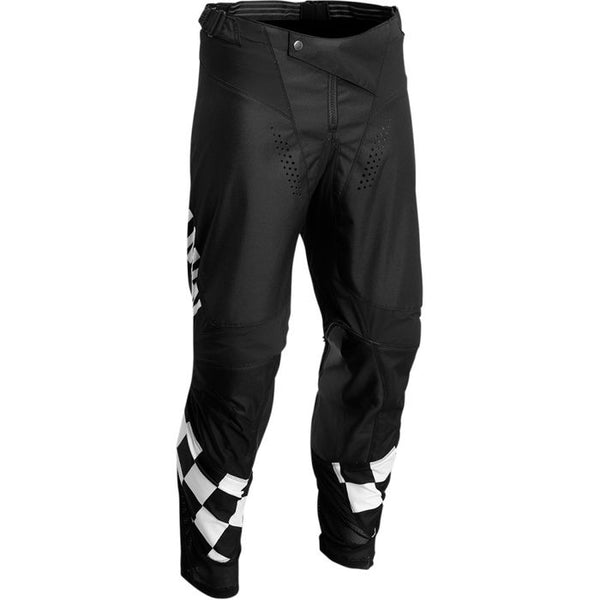 Thor MX Pants S23 Hallman Differ Cheq Black white 32 Inch