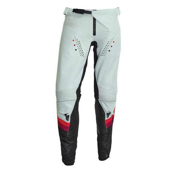 Thor MX Pants S24 Pulse Rev Woman Black light Mint 9/10