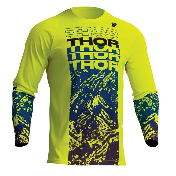 Thor MX Jersey S23 Sector Atlas Acid black 3XL
