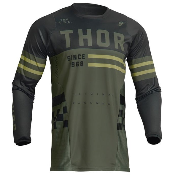 Thor MX Jersey S24 Pulse Youth Combat Army XL