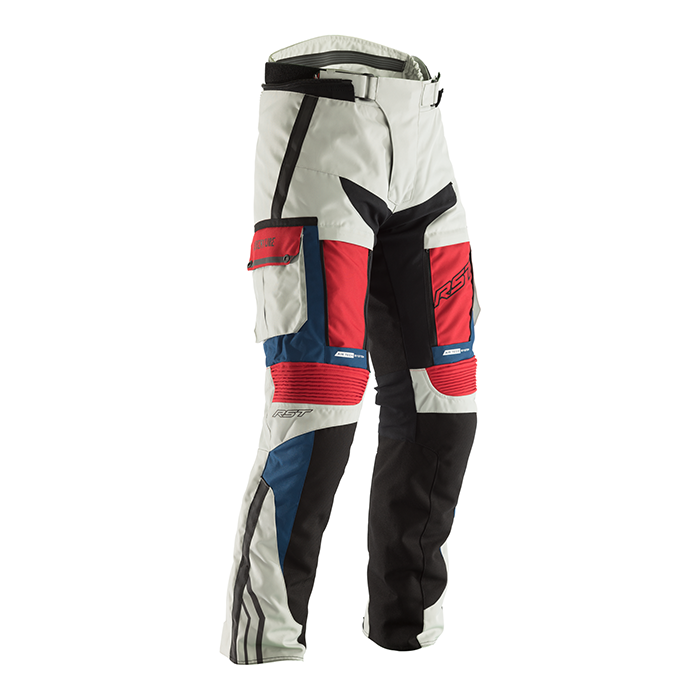 RST Adventure 3 Textile Pant Ice Blue Red 30 S Small   30" Waist