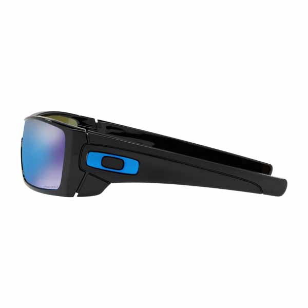 Oakley Batwolf sunglasses in Polished Black frame with Prizm Sapphire lens - OA-OO9101-5827