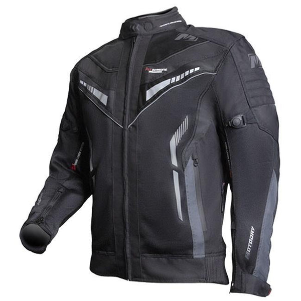 MotoDry Jacket All Seasons Black dual liner Size Large