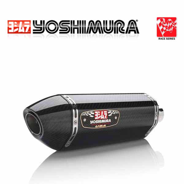 YM-137000J220 - Yoshimura Race R-77 full system (stainless/carbon fibre/carbon fibre) for 2015-2017 Yamaha FZ-07