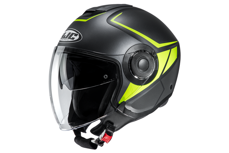 HJC i40 Camet MC4HSF Open Face Helmet Size XS 54cm