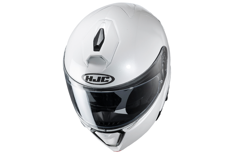HJC i90 Pearl White Motorcycle Helmet Size 3XL 3XL