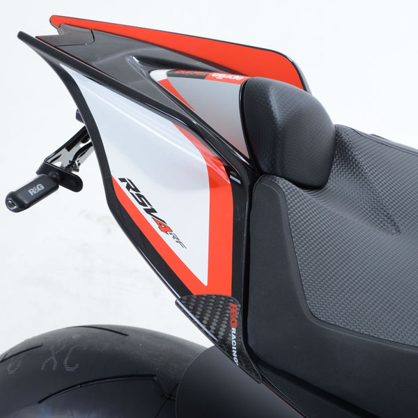 R&G Tail Sliders gloss finish V4 Tuono 1100 15-20