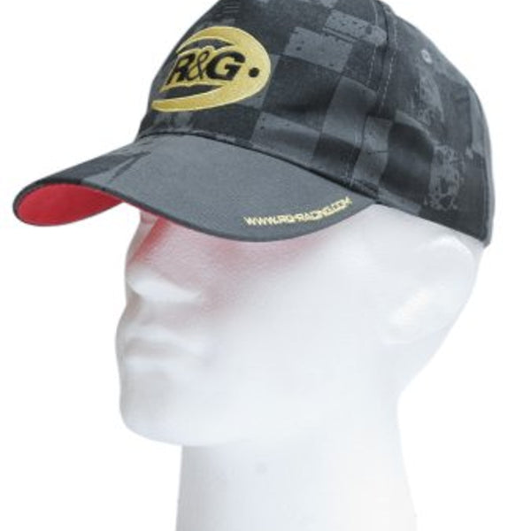 R&G Baseball Cap Silver curv