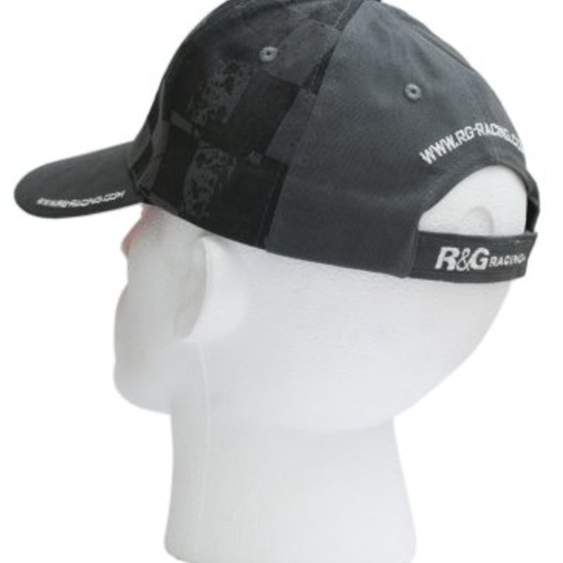 R&G Baseball Cap Silver curv