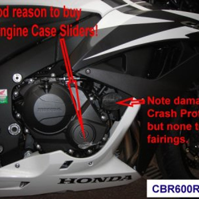 R&G Engine Case Slider RHS; Honda