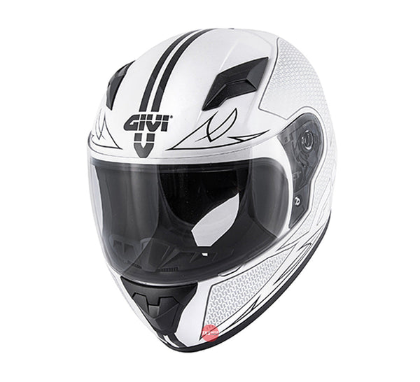 Givi J04 Junior Full Face Helmet White / Black Youth Small