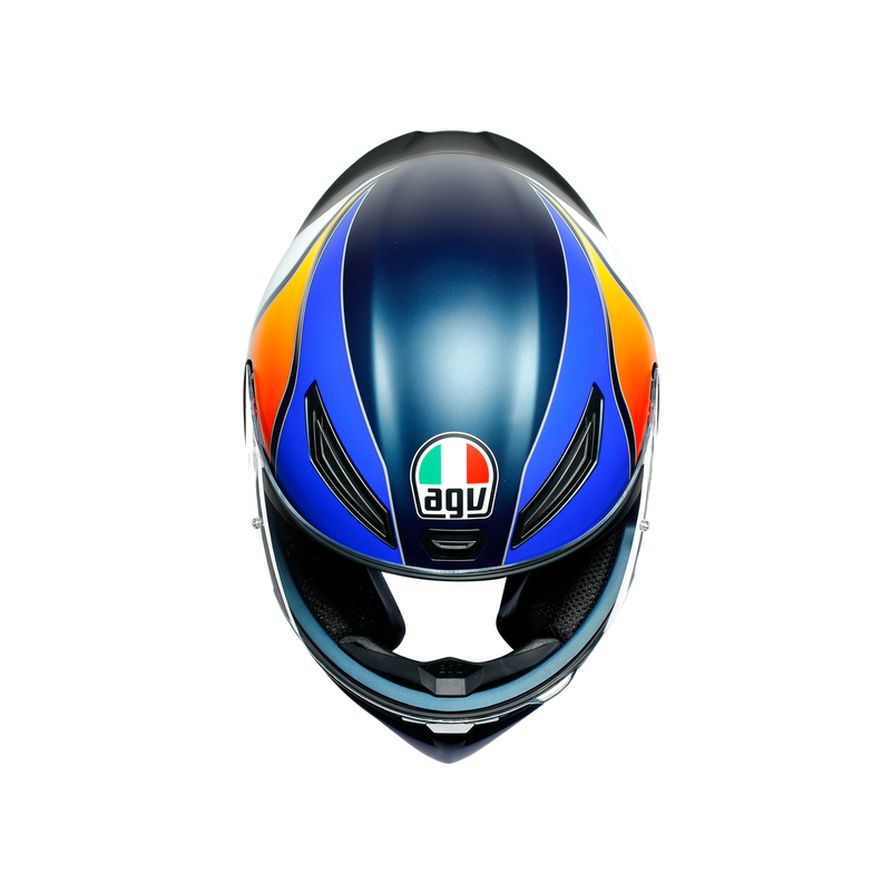 AGV K1 Power Matt Blue Orange White 60 L Large Helmet