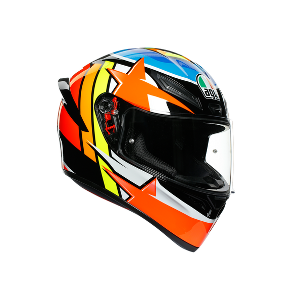 AGV K1 Rodrigo 56 S Small Orange Blue Helmet