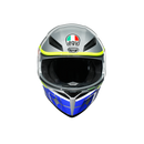 AGV K1 Rossi Mugello 2015 Silver Blue Road Helmet Size XL 62cm
