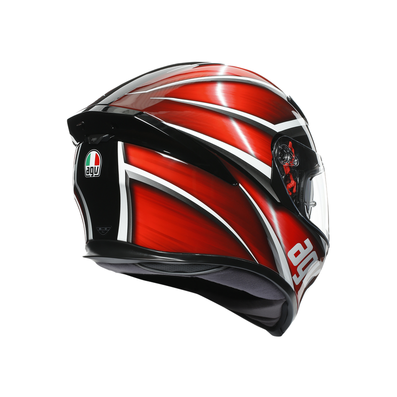 agv k5 helmet sizing AGV K5 S Tempest Black Red Road Helmet Size Medium Large 58 THS Moto NZ