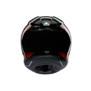 AGV K6 Rush Black Red Road Helmet Size XS 54cm