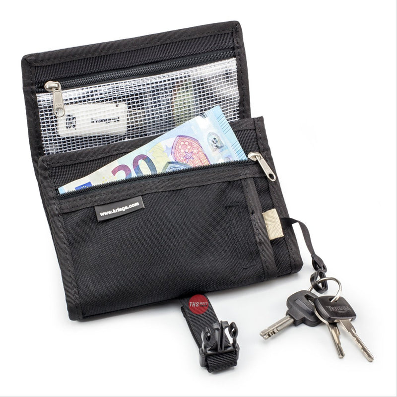 Kriega Stash Travel Wallet Passport Keys Bag