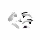 Rtech Plastics Kit Rtech  {includes Front & Rear Fenders White Radiator Shrouds