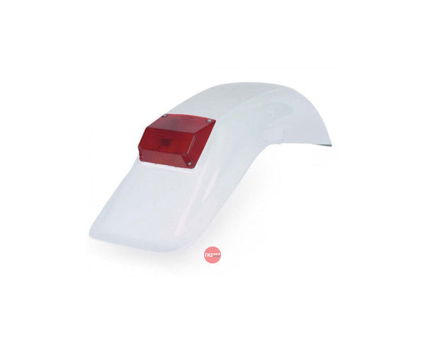 Acerbis Baja Rear Fender Universal White