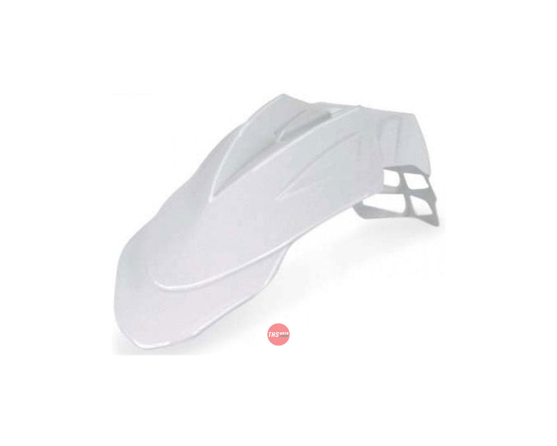 Acerbis Supermotard front mudguard white
