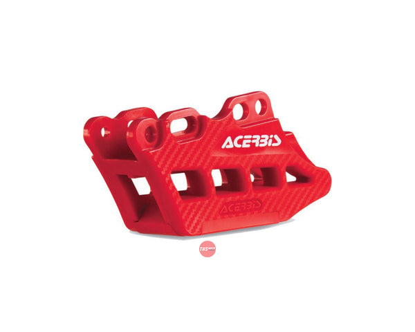 Acerbis 2pc Chain guide CRF250/450 2.0 Red R/X