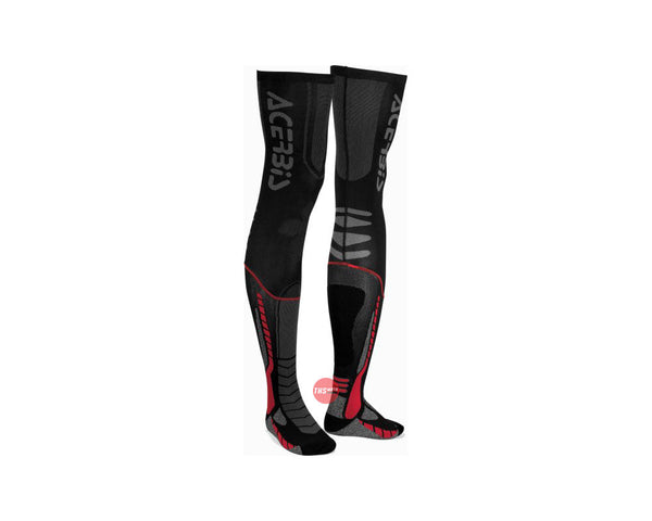 Acerbis X-Leg Socks Black/Red S/M
