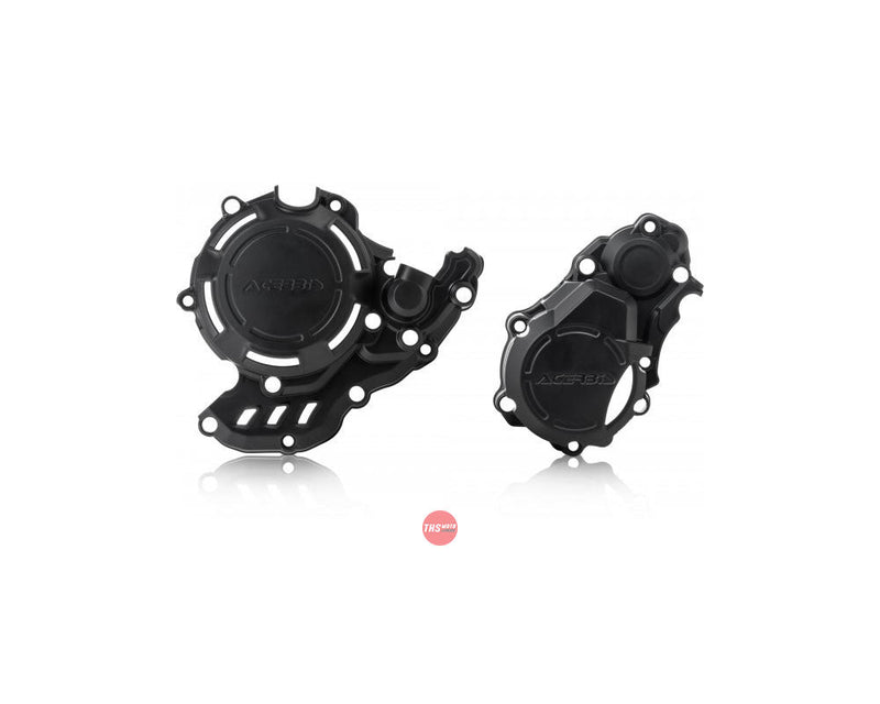Acerbis X-Power Engine Case Cover Kit Black KTM/Husqvarna