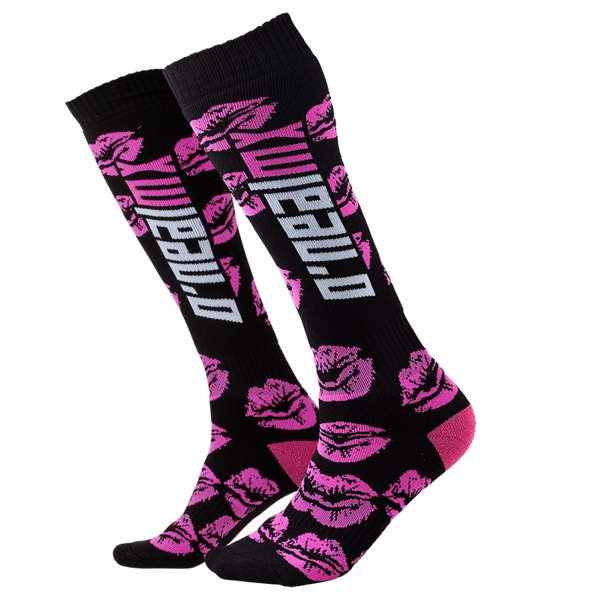 ONEAL MX Pro Socks XOXOXO Black Pink Youth