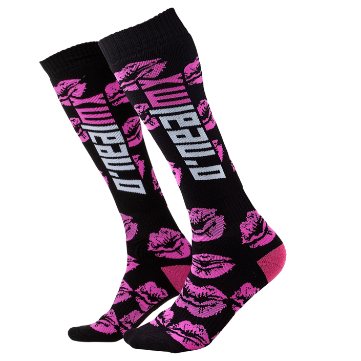 ONEAL Pro MX Socks XOXOXO Black Pink