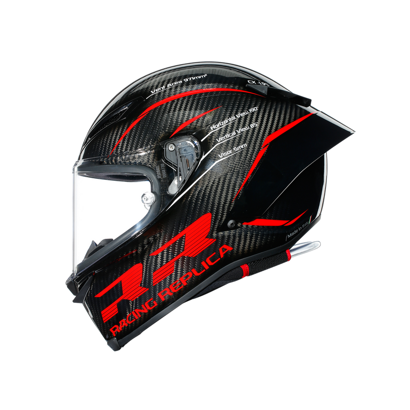 AGV Pista GP RR Performance Carbon Red 57 MS Medium Small Helmet