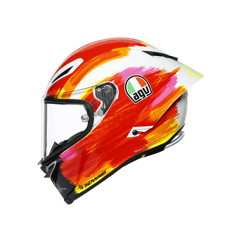 AGV Pista GP RR Rossi Mugello 2019 Green Orange Road Helmet Size Small 56cm