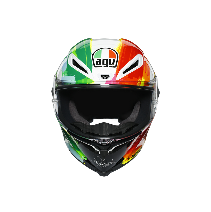 AGV Pista GP RR Rossi Mugello 2019 Green Orange Road Helmet Size Small 56cm