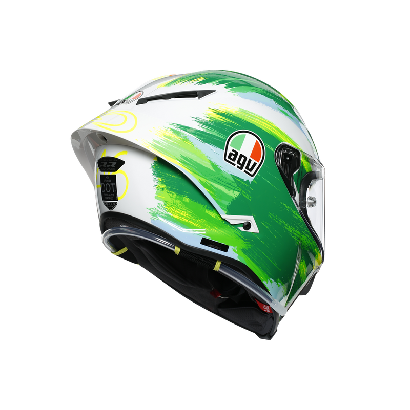 AGV Pista GP RR Rossi Mugello 2019 Green Orange Road Helmet Size Small 56cm
