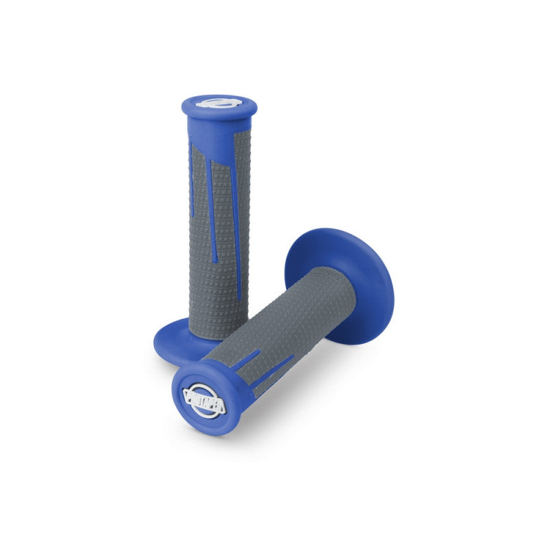 Protaper Lock On Grips Full Diamond Blue/Dark Grey