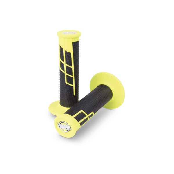 Protaper Lock On Grips 1/2 Waffle Neon-Yellow/Black