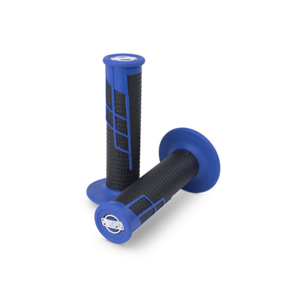 Protaper Lock On Grips 1/2 Waffle Blue/Black