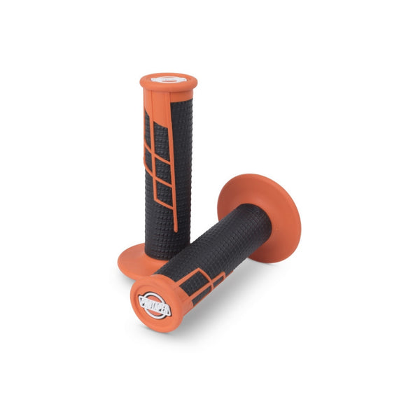 Protaper Lock On Grips 1/2 Waffle Orange/Black