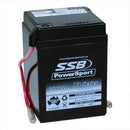 SSB Battery (Y6N4-2A) AGM 6V 4Ah High Performance