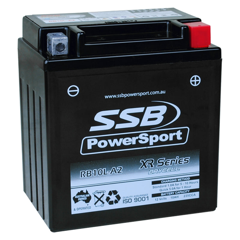 SSB Battery (YB10L-A2) AGM 12V 10Ah 235CCA High Performance