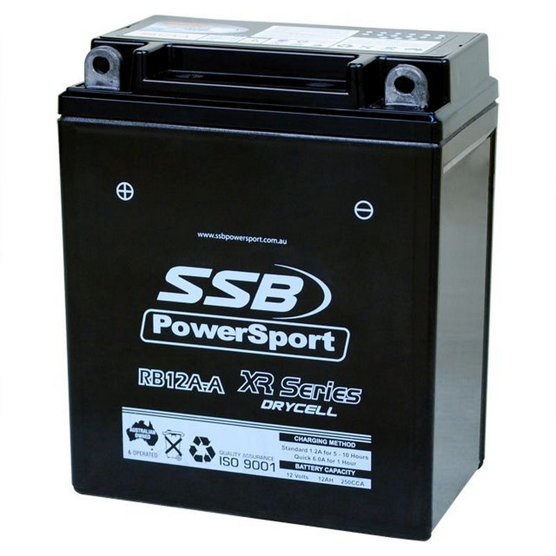 SSB Battery (YB12A-A) AGM 12V 12Ah 250CCA High Performance