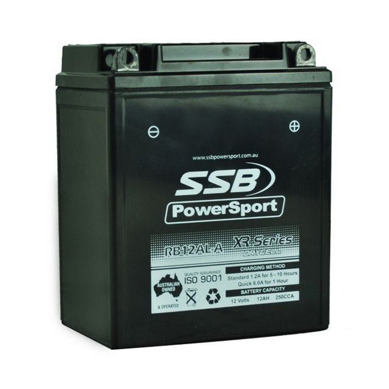 SSB Battery (YB12AL-A) AGM 12V 12Ah 250CCA High Performance