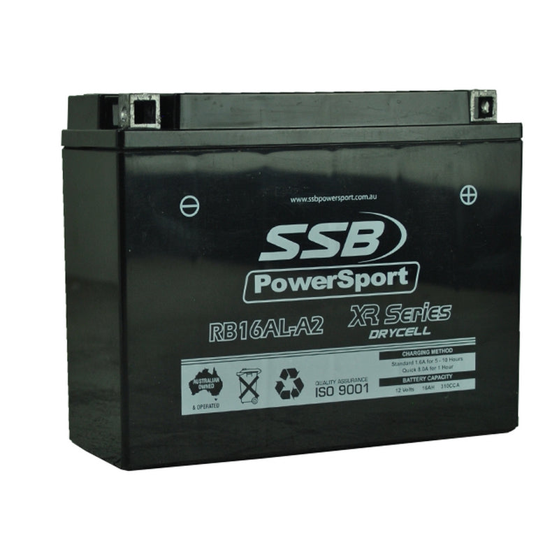 SSB Battery (YB16AL-A2) AGM 12V 16Ah 310CCA High Performance