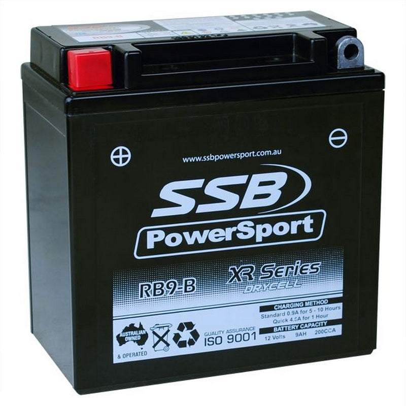 SSB Battery (YB9-B) AGM 12V 9Ah 200CCA High Performance