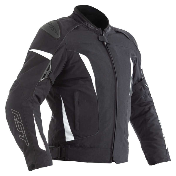 RST GT CE Textile Jacket Black White 44 L Large Size